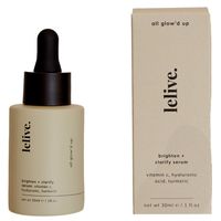 Lelive. All Glow'd Up Vitamin C, Turmeric & Hyaluronic Acid Brightening Serum